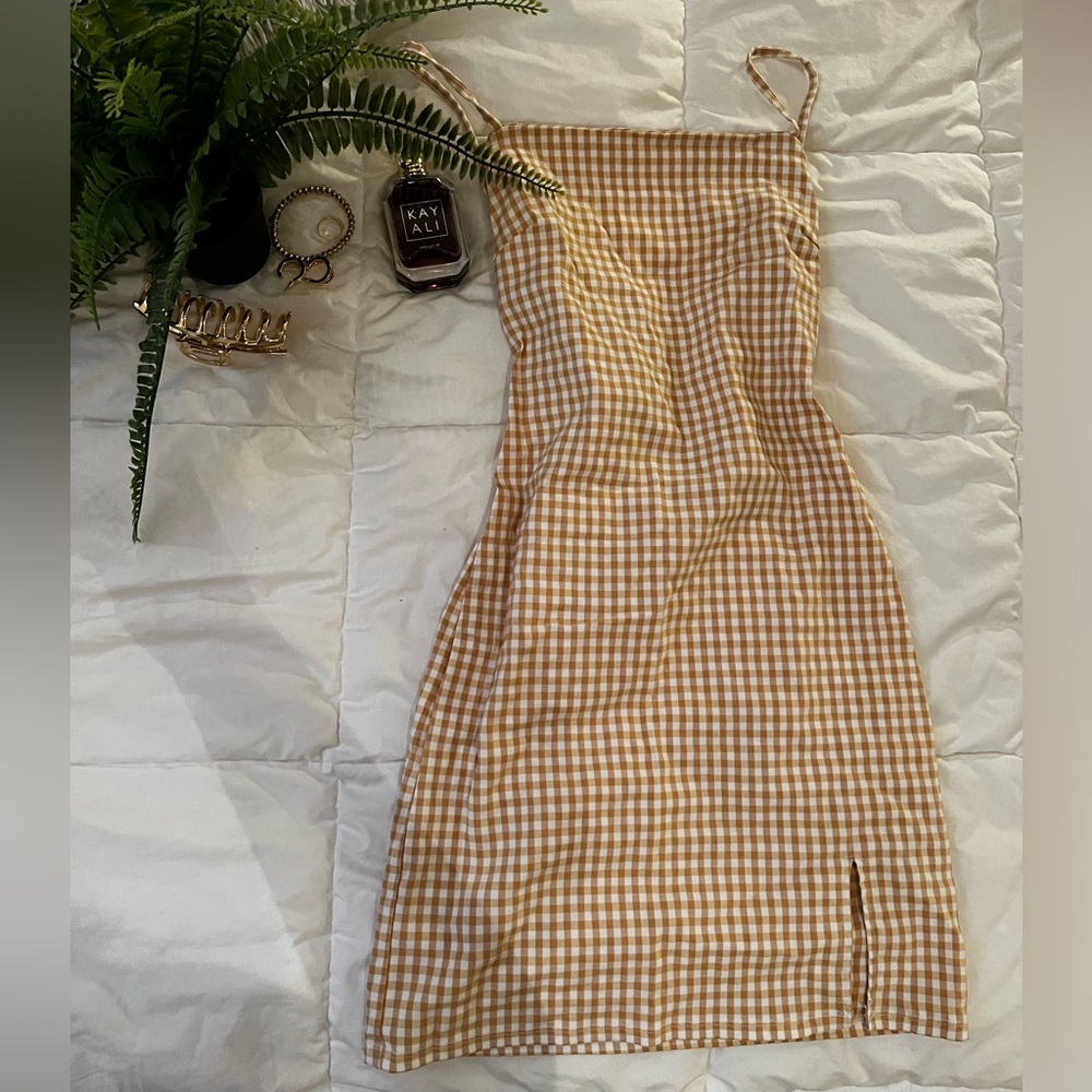 Plaid Dress